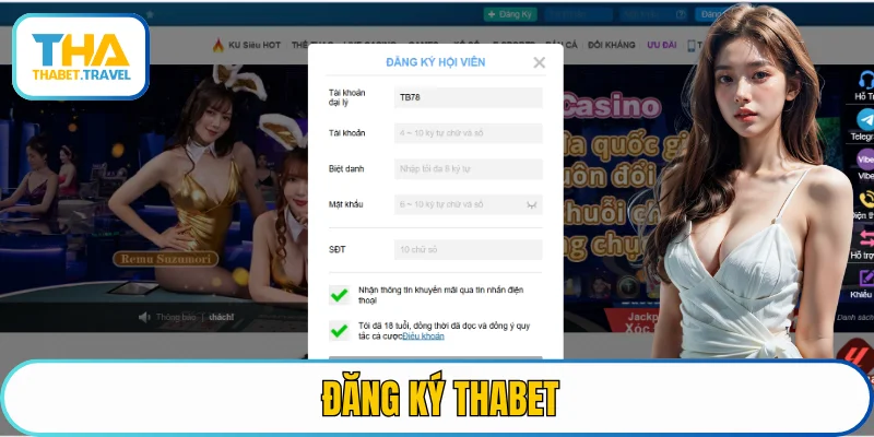 Đăng ký THABET